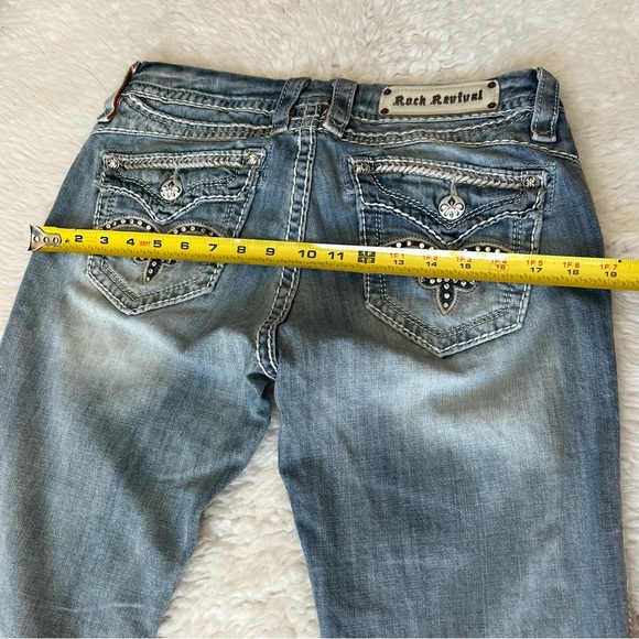 Rock Revival Buckle Sasha Easy Boot Women Jeans size 27 - Picture 10 of 12